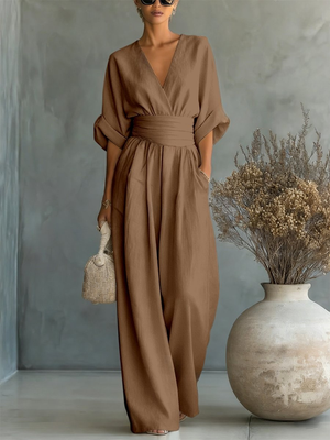 Sofía | Mono V-Cuello Sin Esfuerzo