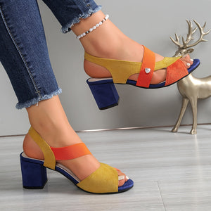 Maider™ | Tacones de bloque ortopédicos