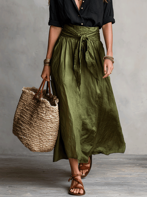 Conjunto de Falda Boho de Elegancia Sin Esfuerzo