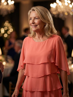 Irene | Vestido midi en capas