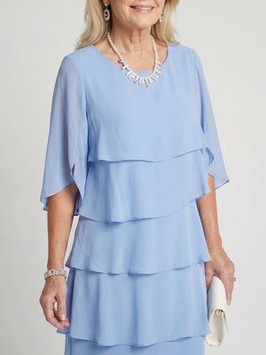 Irene | Vestido midi en capas