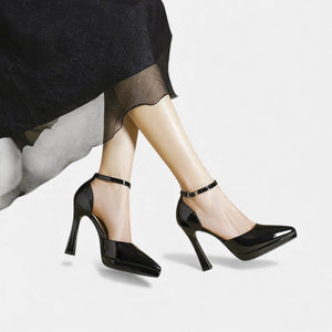 Kira™ | Tacones de cuero