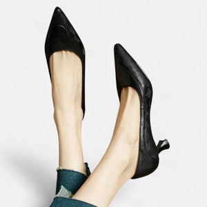 Vanessa™ | Tacones de cuero