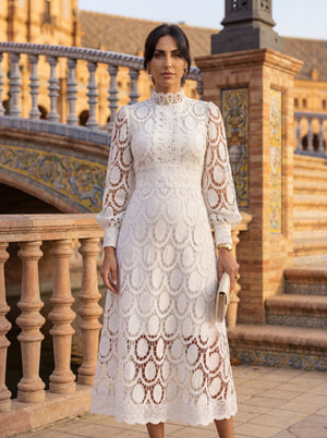 Rocío | Vestido de encaje primaveral