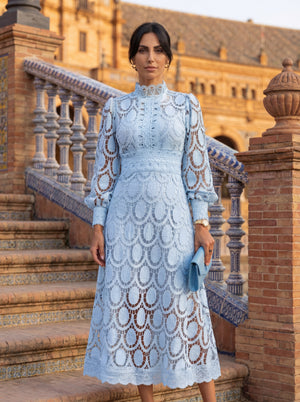 Rocío | Vestido de encaje primaveral