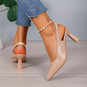 Sophia™ | Tacones Slingback Elegantes