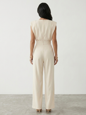 Alicia | Mono con cintura elegante