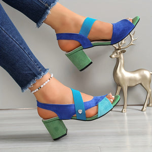 Laia™ | Tacones Cómodos con Tiras Cruzadas