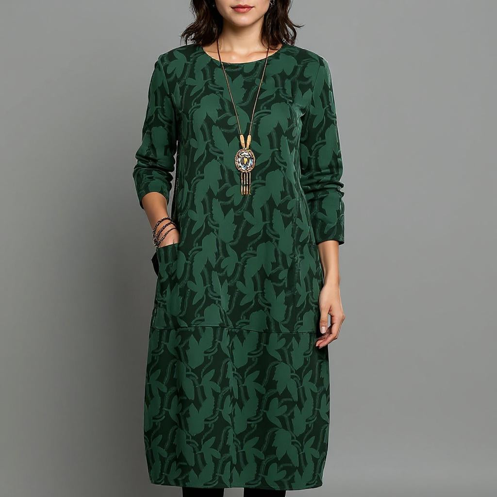 Vestido de Invierno Elegante Lunessa