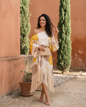Graciela | Conjunto de dos piezas con flecos