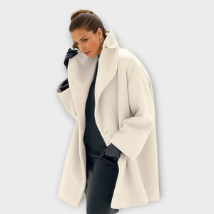 Chaqueta de Lana Emma de Lujo a Prueba de Viento
