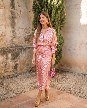 Lorena | Vestido de dos piezas elegante de evento