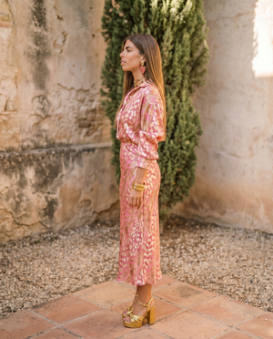 Lorena | Vestido de dos piezas elegante de evento