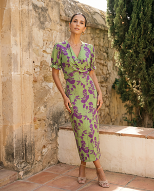 Tamara | Vestido primaveral estampado