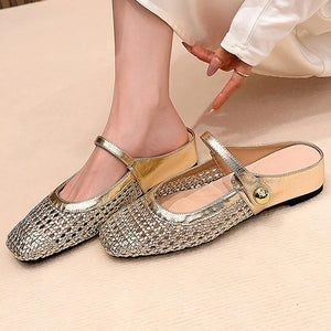 Ariadna | Mules Mary-Jane Sin Talón