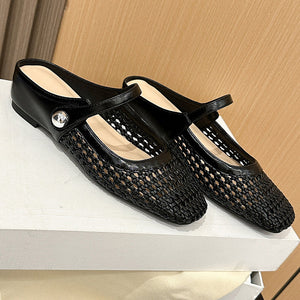 Ariadna | Mules Mary-Jane Sin Talón