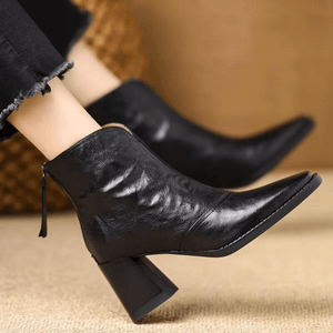 Fernanda | Botines de Lujo con Tacón Medio