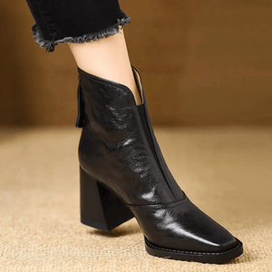 Fernanda | Botines de Lujo con Tacón Medio