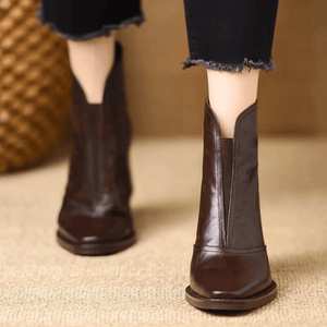 Fernanda | Botines de Lujo con Tacón Medio