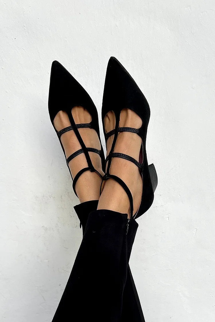 Valeria™ | Tacones elegantes con tiras