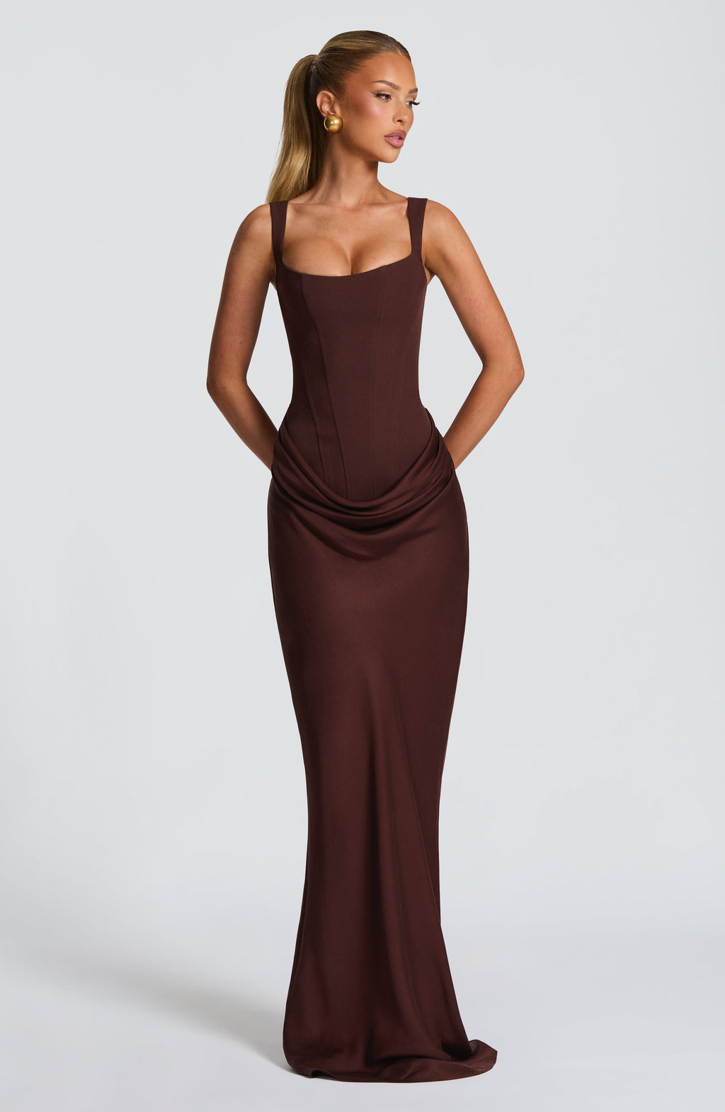Zara | Vestido silueta reloj de arena