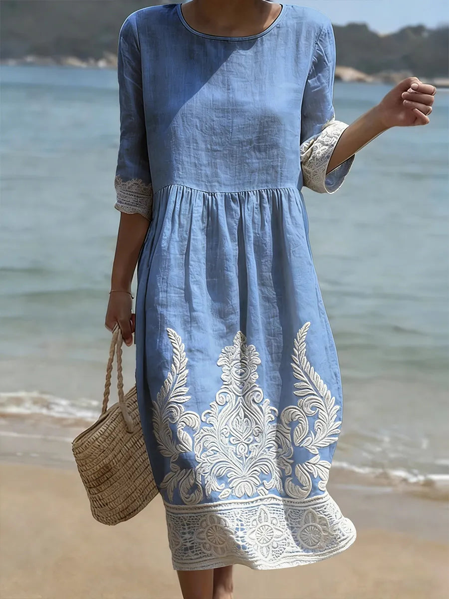 Ambre | Vestido Floral Elegante