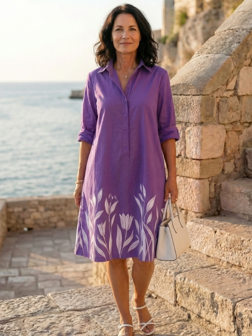 Tara | Vestido para paseo vespertino por el jardín