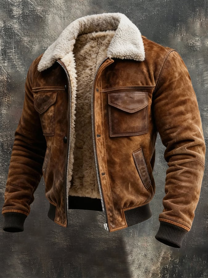 Antonio | CHAQUETA SKIN SHERPA