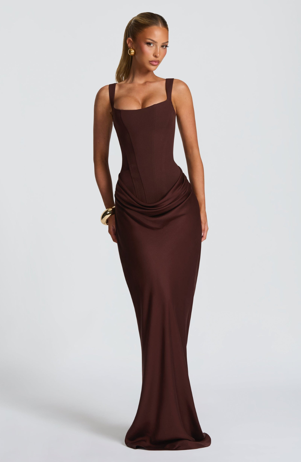 Zara | Vestido silueta reloj de arena