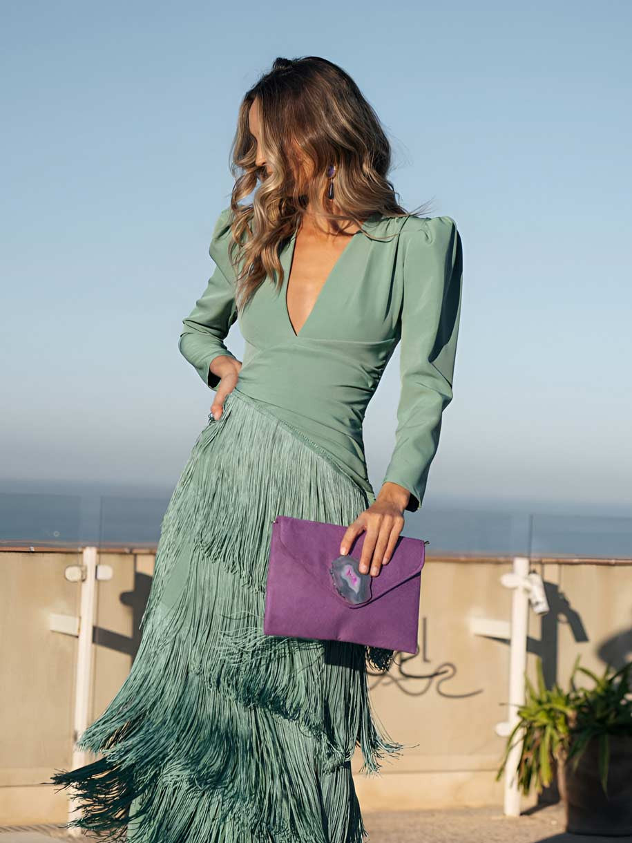 Salome | Vestido Flecos