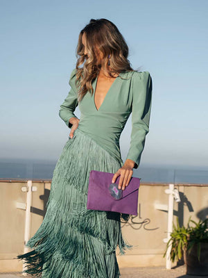 Salome | Vestido Flecos