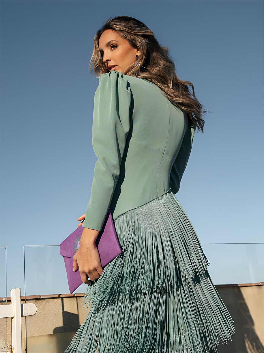 Salome | Vestido Flecos