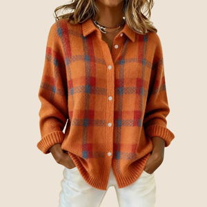 Suéter Vivienne de Cuadros Retro