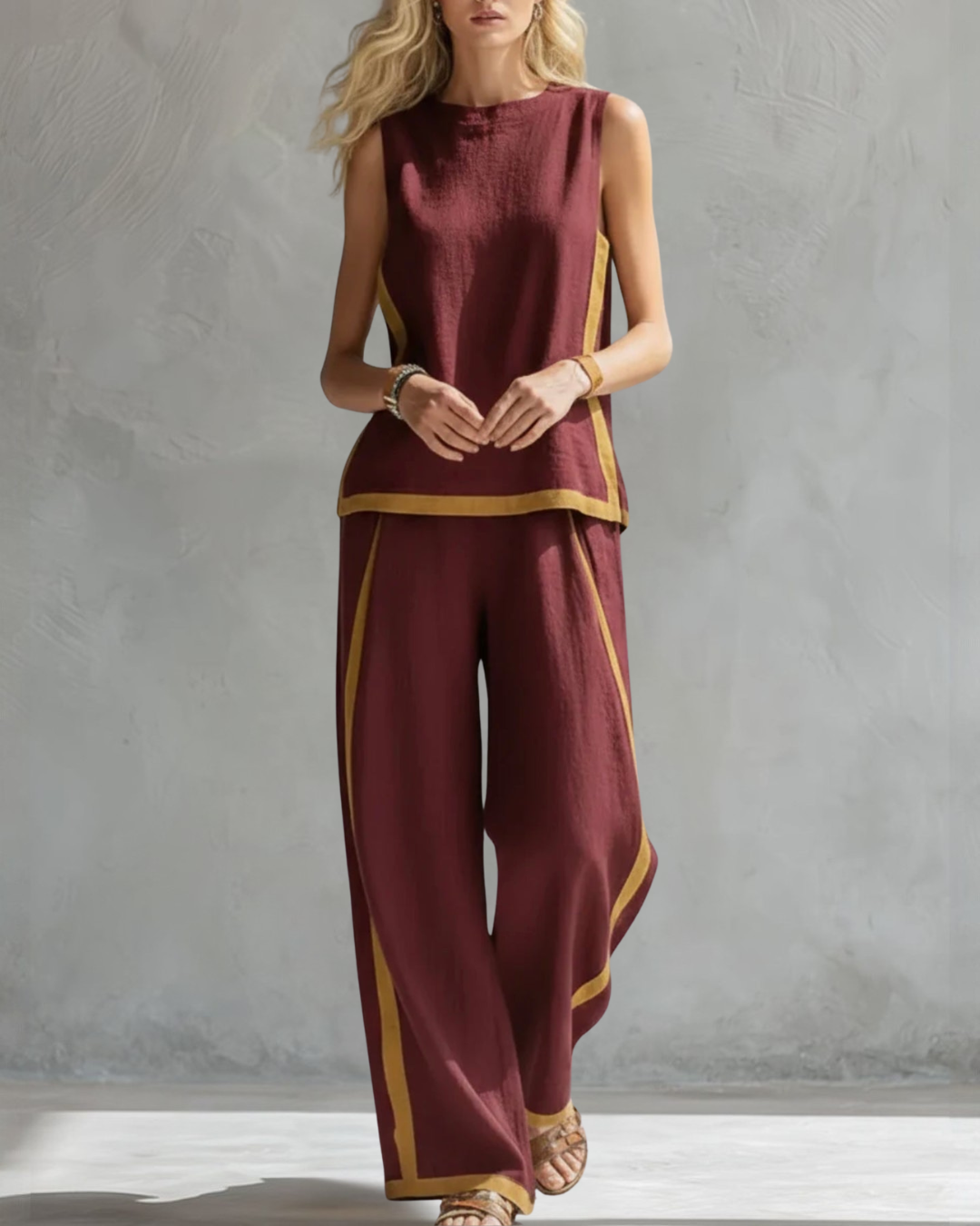 Oihane | Conjunto Elegante de Dos Piezas