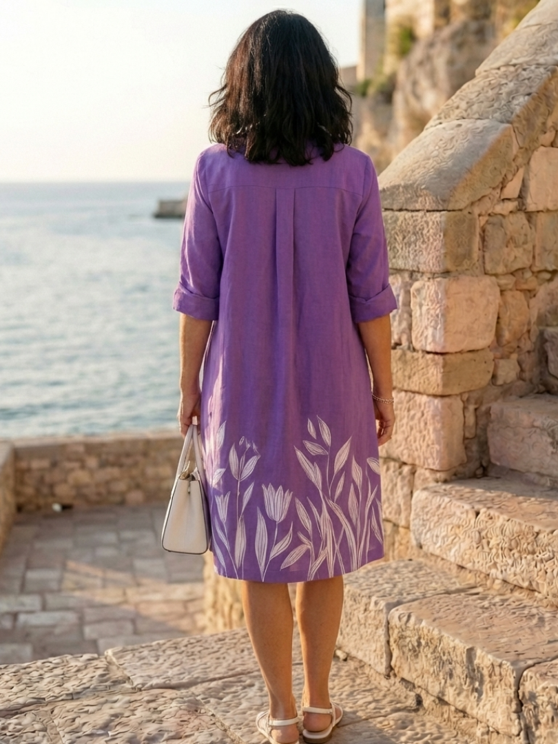 Tara | Vestido para paseo vespertino por el jardín