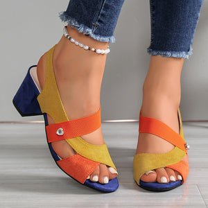 Maider™ | Tacones de bloque ortopédicos