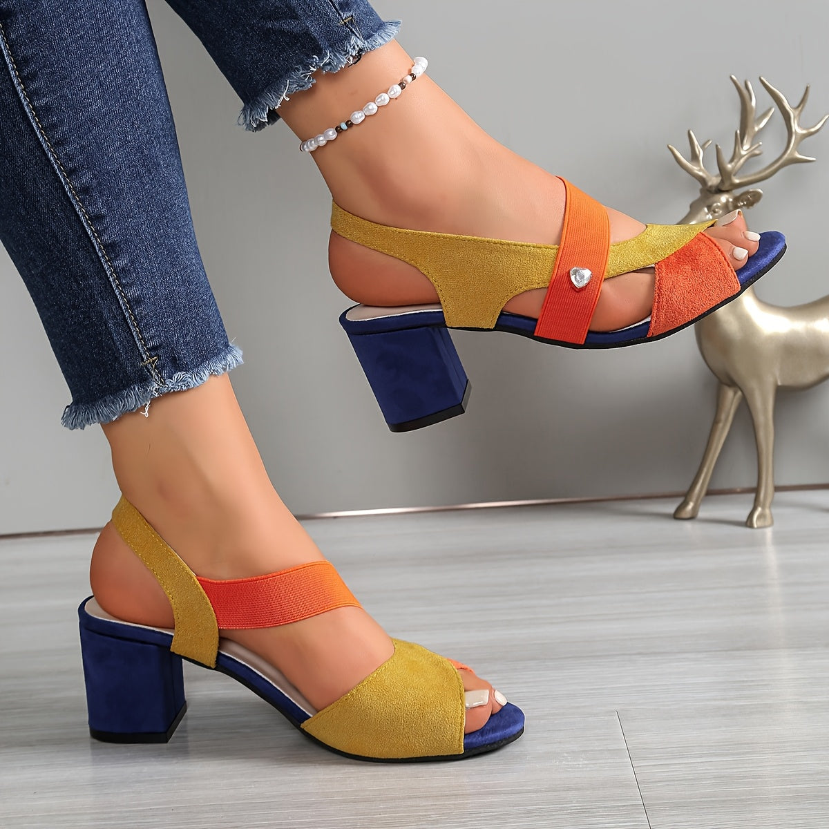 Maider™ | Tacones de bloque ortopédicos