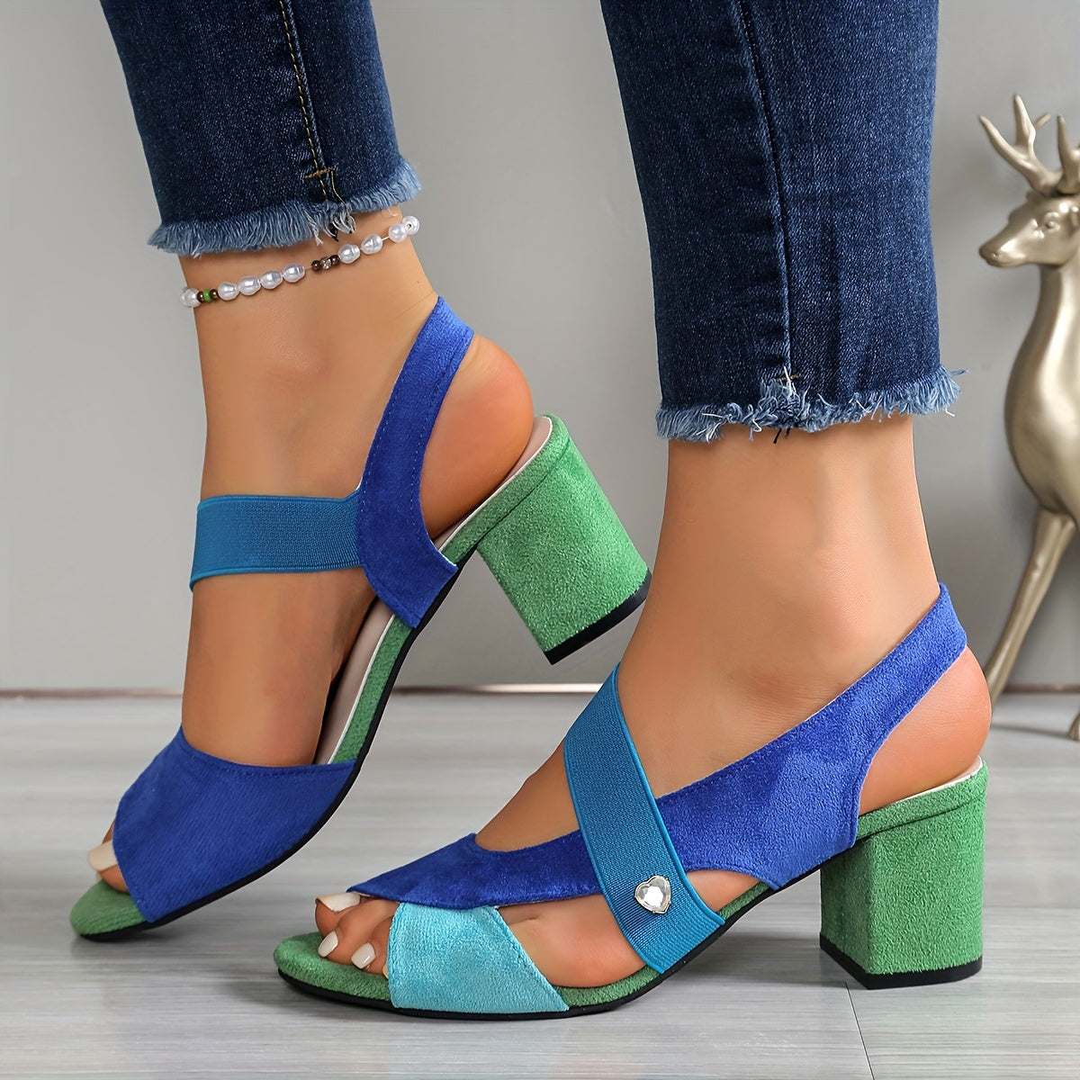 Maider™ | Tacones de bloque ortopédicos