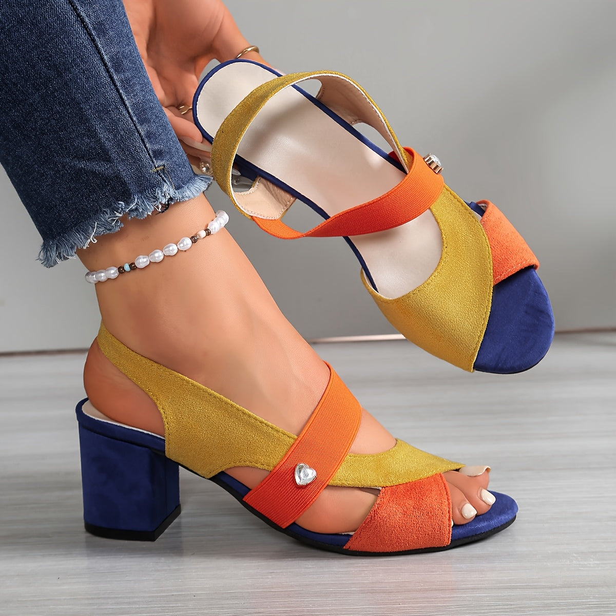 Maider™ | Tacones de bloque ortopédicos