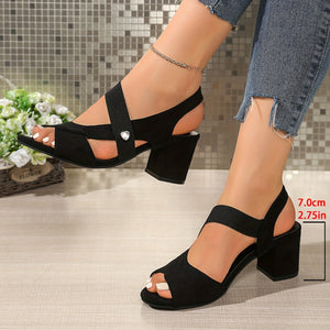 Maider™ | Tacones de bloque ortopédicos