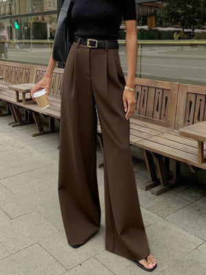 Renata | Pantalones anchos sin cinturón
