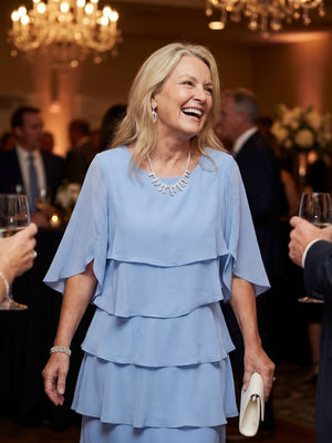 Irene | Vestido midi en capas