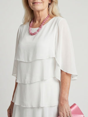 Irene | Vestido midi en capas