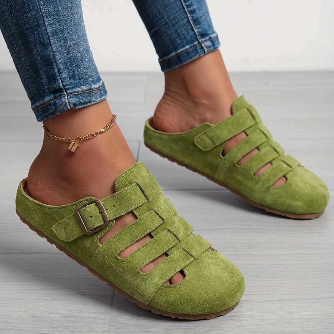 Manuela | Sandalias Mules de Confort sin Cierre