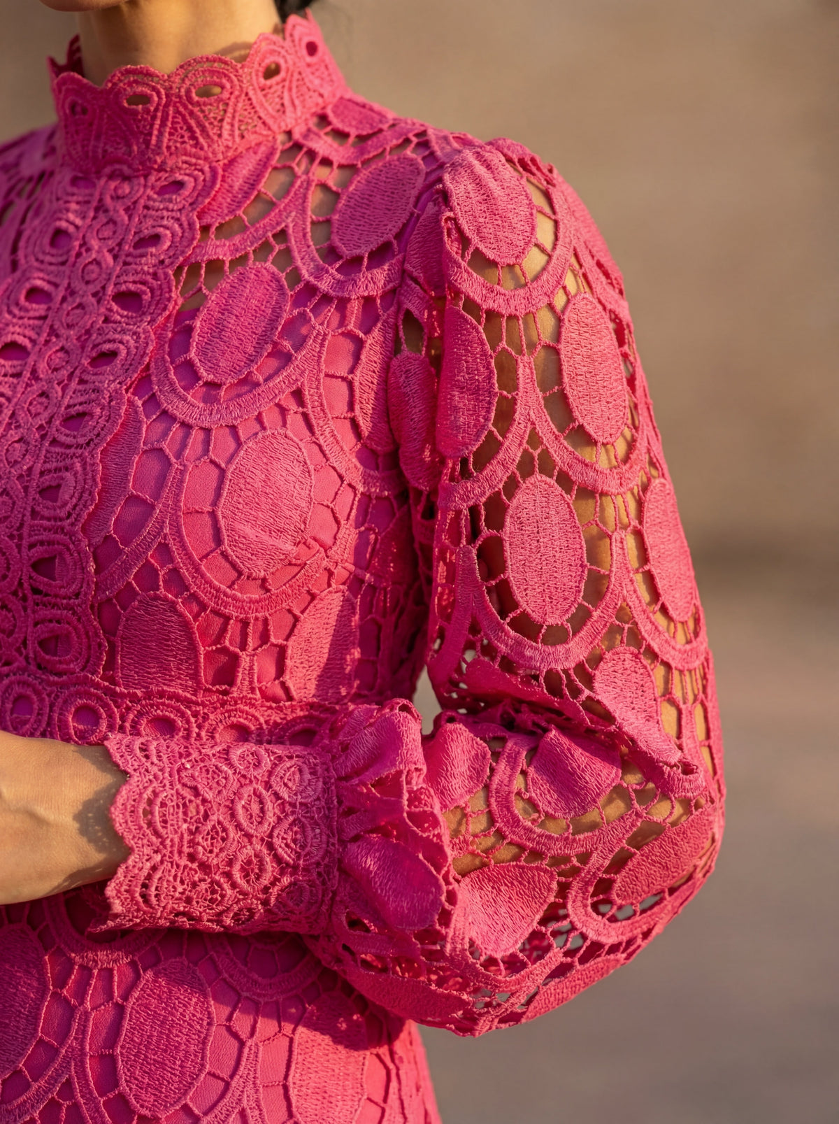Rocío | Vestido de encaje primaveral