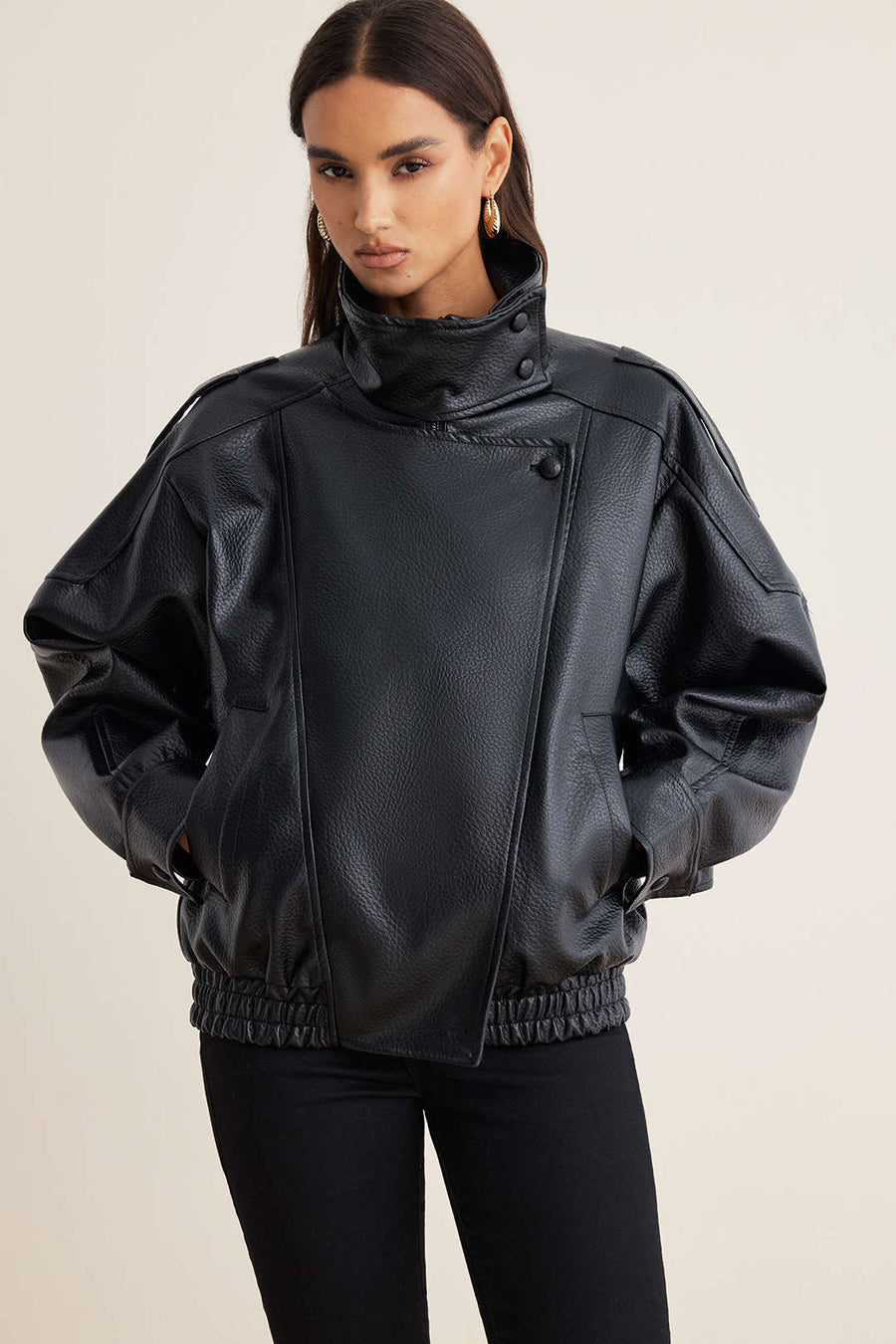 Aroa | Chaqueta de cuero Uptown