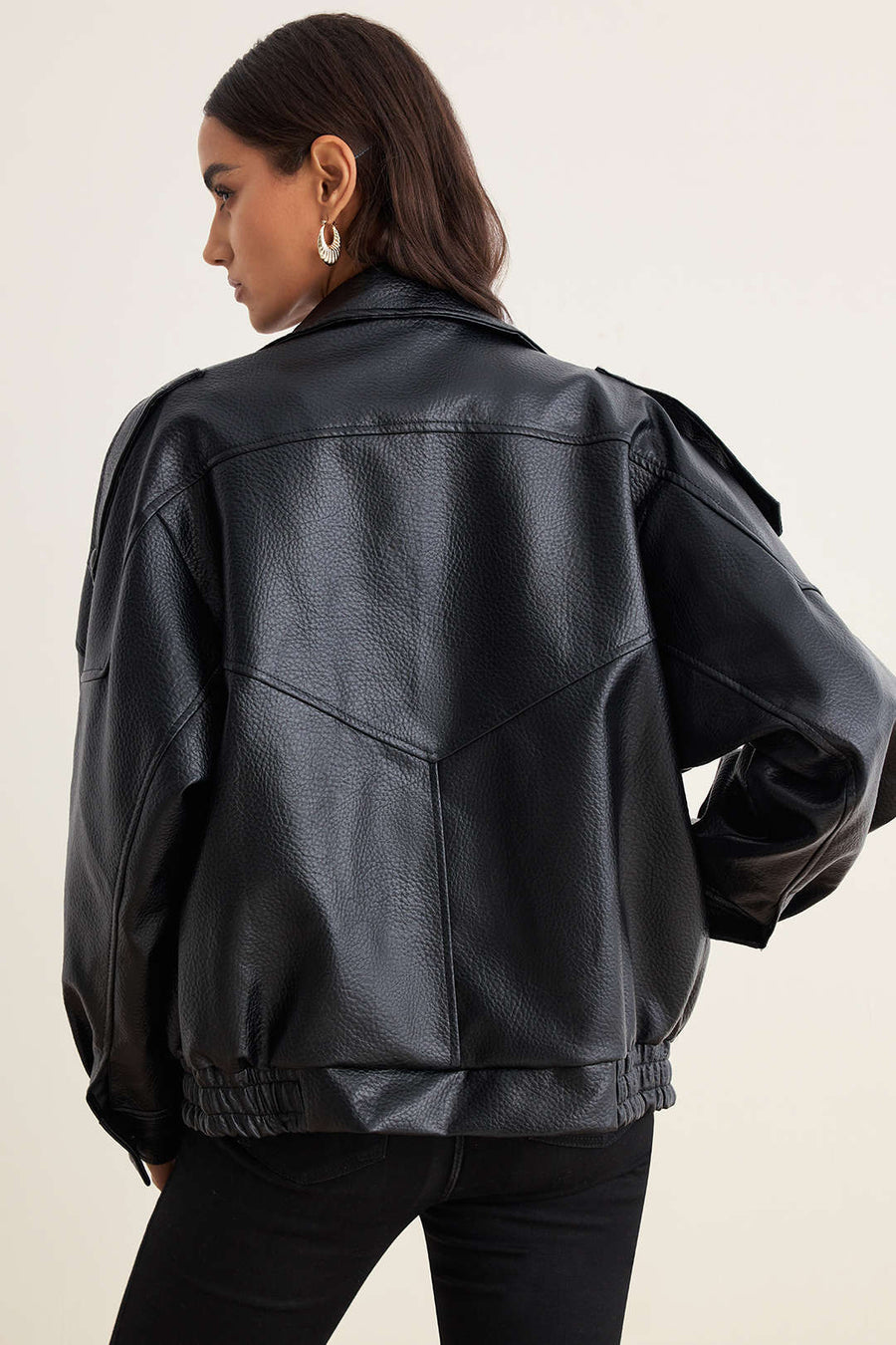 Aroa | Chaqueta de cuero Uptown