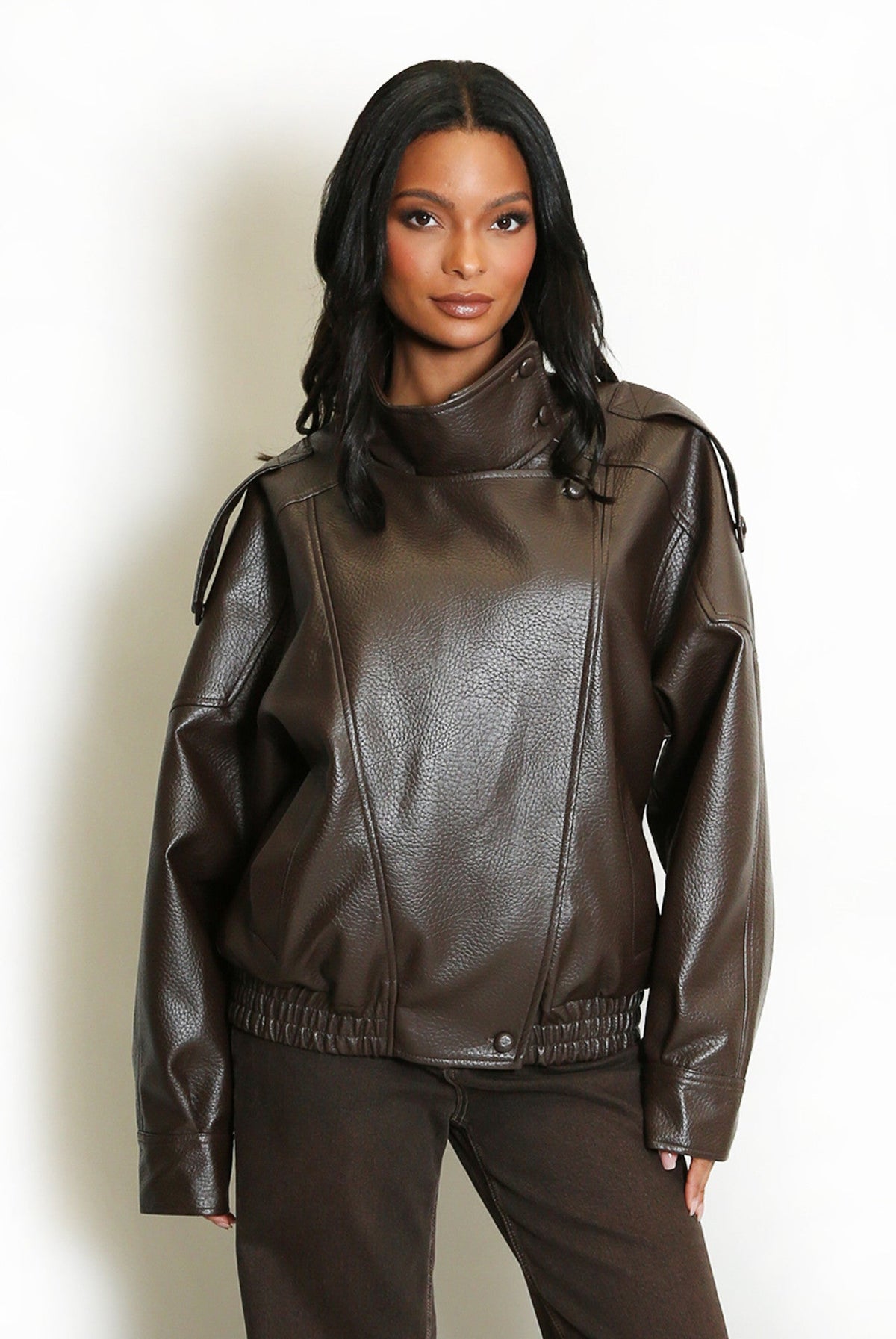 Aroa | Chaqueta de cuero Uptown