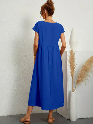 Gabrielle™ — Vestido Midi Fluido con Elegancia Atemporal