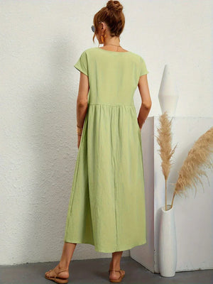 Gabrielle™ — Vestido Midi Fluido con Elegancia Atemporal